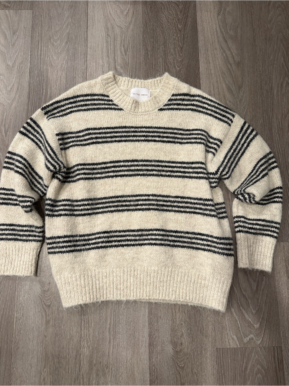 Neutral Ground oversized sweater